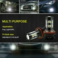 thumbnail image 3 of For Mini Cooper Countryman 2011-2016 H11/H8 LED Fog Light Bulbs White, 3 of 9