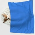 thumbnail image 6 of Naloa Dodgerblue Dog Blanket, 3 Sizes Cat Blanket for Indoor Cats Large Medium Small Dog Gifts-Large, 6 of 8