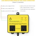 thumbnail image 5 of Ortis 2 Outlets Refrigerator Surge Protector with Voltage Protector, 5 of 7