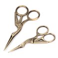 thumbnail image 4 of Loewten Embroidery Scissors, Vintage Sewing Scissors, Steel Shears Crane Design Tailor Scissors, For Sew For Craft, 4 of 8