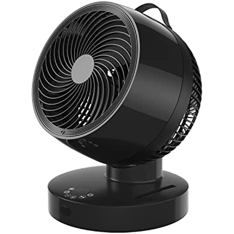 Kapoo Air Circulator Fan, Blade 8", 6 Speeds 4 Wind Modes, Table Tower