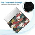 thumbnail image 2 of FORMRS 15"-15.6" Laptop Sleeve Protective Case Soft Carrying Quilted Computer Bag Cover, Black Lucky Cat, 2 of 7