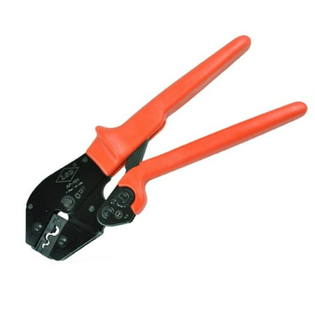 

Terminal Crimping Tool 6.8mm Lug Connectors and Non-insulated Connectors Crimping Plier -------- Easy to Grip