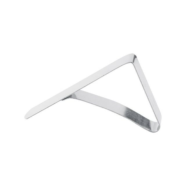 Aigid Clip de Mantel - 3 Colores Útiles Pinzas de Mantel de Acero Inoxidable prácticas Clips de Tela de Escritorio para Banquetes de Boda en casa(Plata)