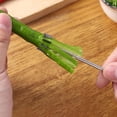 thumbnail image 1 of unbranded 2Ud De Verduras En Acero Inoxidable Con Flor De Ciruelo Para Hogar, 1 of 8
