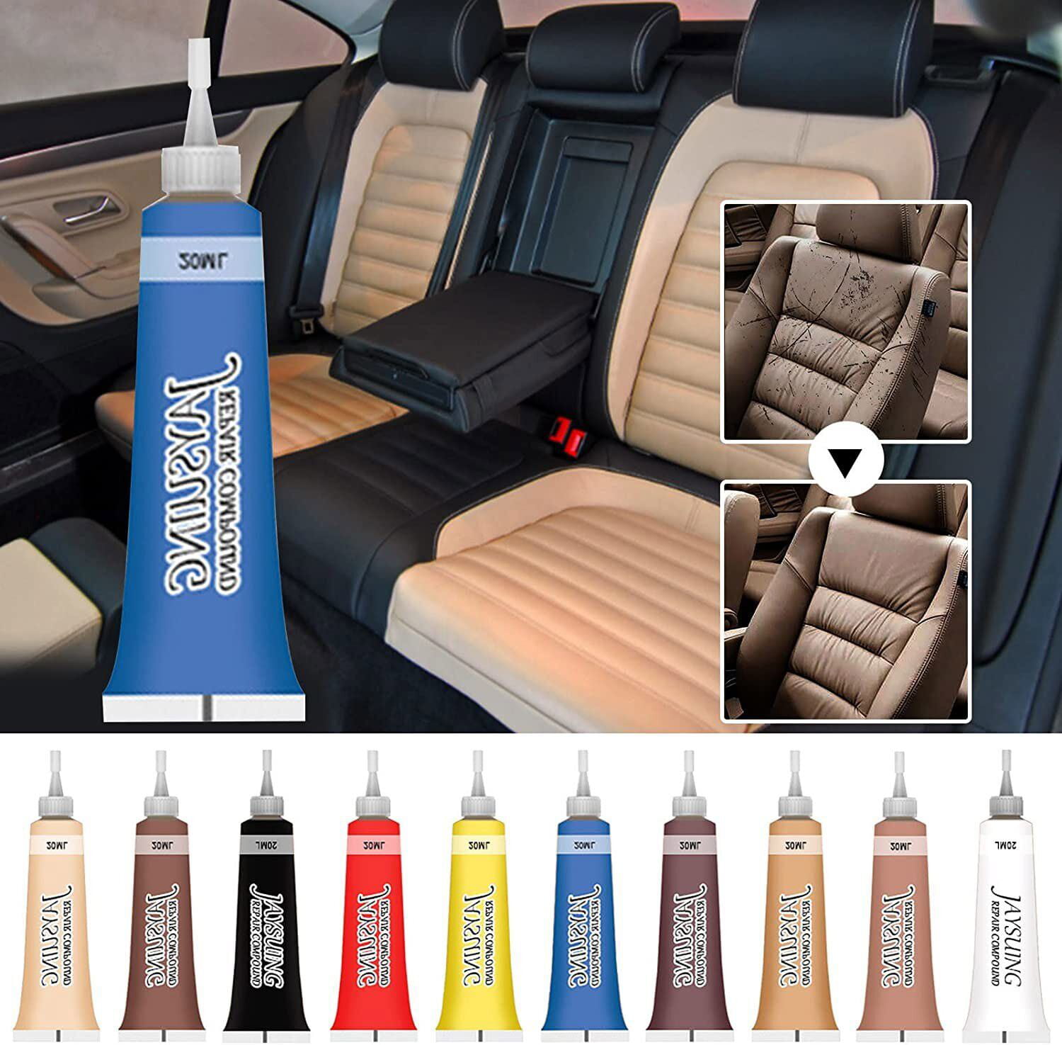 20ml Advanced Leather Repair Gel Color Repair Car Seat Leather