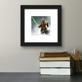 thumbnail image 2 of Gallery Pops Star Wars: Saga - Moments Edge Yoda Lightsaber Wall Art, Black Framed Version, 12" x 12", 2 of 5