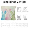 thumbnail image 6 of Nawypu  Easter Pillow Covers for Easter Decor Egg Bunny Carrot Throw Pillows Decorative Cushion Cases Easter Decorations&nbsp;2pc, 6 of 6