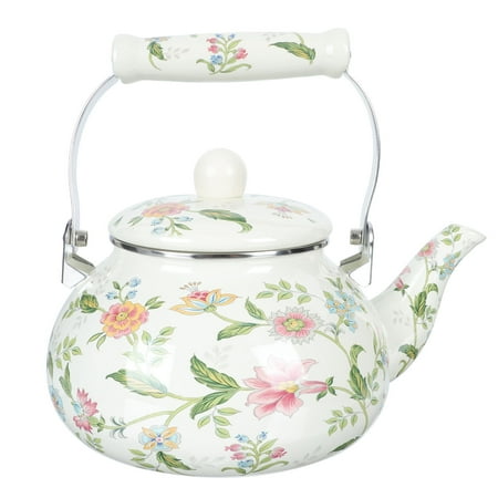 

NUOLUX 2.5L Enamel Teapot Durable Heating Water Kettle Kitchen Thickened Teapot