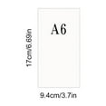 thumbnail image 2 of YujiCraft A6 6-Ring Binder Refill Paper, 3PCS College Ruled Planner Inserts for Journal Notebook,B, 2 of 8
