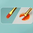 thumbnail image 4 of Paint Brush Kit 10pcs Artist Paint Brushes with Long Handle Soft Bristles, 4 of 8