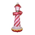 thumbnail image 4 of Faro inflable navideño para exteriores, adorno para jardín, gran réplica del , luces LED, poliéster, ideal para reuniones familiares, fiesta, 4 of 10