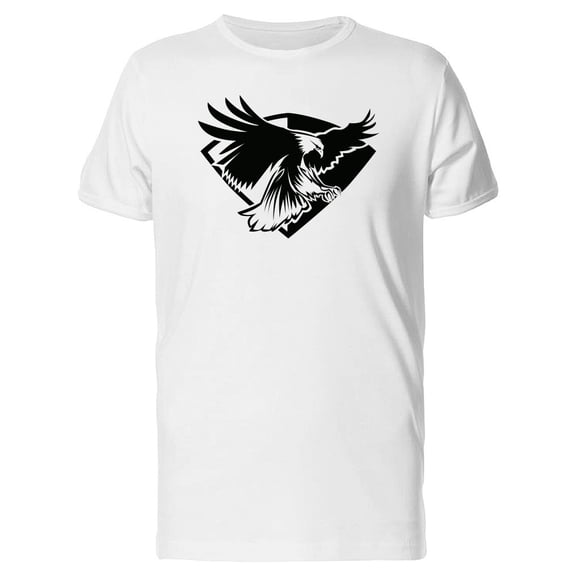 Grunge Eagle Mascot Tee Men's -Image by Shutterstock