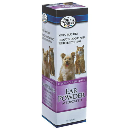 Four Paws Medicated Ear Powder (Best Ear Powder For Dogs)