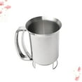 thumbnail image 2 of Handheld Stainless Steel Batter Dispenser Professional Batter Funnel Home Kitchen Tool for Baking Cake Cupcakes Crepes Waffles, 2 of 8