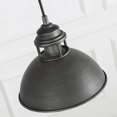 thumbnail image 5 of 1-Light Industrial Farmhouse Barn Pendant Light Modern Dark Gray Island Bar Pendant Ceiling Light with Metal Dome Shade, 5 of 6