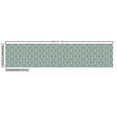 thumbnail image 2 of Ambesonne Retro Fabric by the Yard Upholstery, Delicate Floral, 3 Yards, Pale Sage Green White, 2 of 4