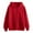 Red, variant on XINXIAOO Hoodies for Women Long Sleeve Hoodie Lightweight Zip up Hoodie Women Unisex Hoodie Red Hoodies Woman Fall Sweatshirts for Women Preppy Clothes
