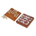 thumbnail image 4 of Juego de ajedrez de madera, juego de ajedrez, juego de mesa de ajedrez de viaje de madera, ajedrez para ancianos elaborado con cuidado, 4 of 8