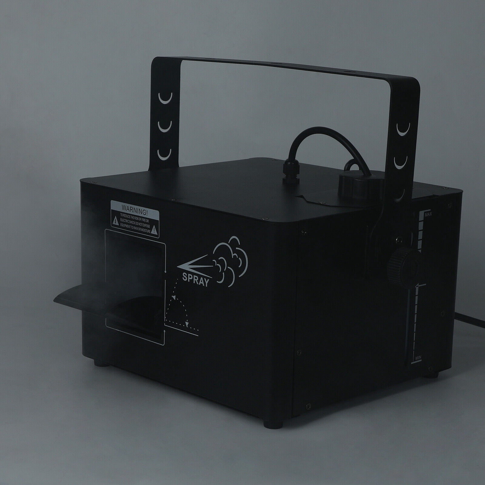 DMX Low Profile Hazer Haze Smoke Fog Machine Theater DJ Stage Effect & RC 1500W for stage performances, bars