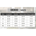 thumbnail image 6 of DEXIO Blouses for Women Summer Bohemian 3/4 Sleeve Shirts V Neck Flowy Casual Pleated Tops, 6 of 16