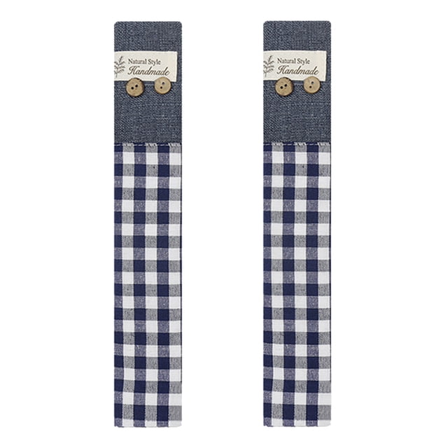 Gants de Poignée de Porte de Réfrigérateur 1 Paire Gants de Poignée de Réfrigérateur en Tissu Réutilisables Motif Raisin Double Porte Manchon de Poignée de Réfrigérateur Outil de Maison