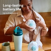 Willow Go Wearable Cord Free Double Electric Breast Pump, Clear