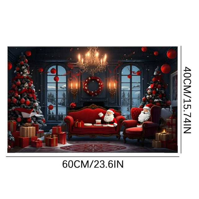 Christmas Home Decor Area Rug, Area Rug Living Room Carpet Floor Decoration