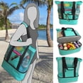 thumbnail image 3 of Bolsa Multifuncional para Acampar en la Playa, Refrigerada y Aislada, Bolsa para Almuerzo, Bolsa Multifuncional Desmontable,B, 3 of 5