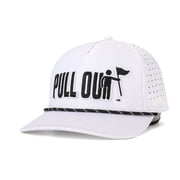 Bogey Bros Golf PULL OUT Performance Rope Hat White