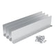 thumbnail image 3 of 4 desviadores de techo con 32 tornillos, canalones de lluvia de aluminio, protectores de canalones para techos de Valley, protectores contra, 3 of 7