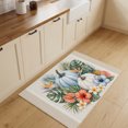 thumbnail image 3 of Entryway Rug 2'x3', Tropical Plants Pumpkins Kitchen Runner Rugs Non-Slip Carpet Mats, Summer Fall Farmhouse Palm Leaves Bedside Rugs Runners Washable Floor Carpet for Bathroom Laundry Room, 3 of 8
