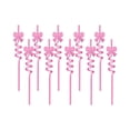 thumbnail image 2 of Pink Bowknot Spiral Straws, Cartoon Reusable Plastic Straws for Parties, Birthdays & Summer Drinks, Cute Decorative Drink Accessories for Celebrations, 2 of 9
