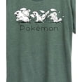 thumbnail image 3 of Pokémon - Sketched Starters-  Women's Short Sleeve Graphic T-Shirt, 3 of 5