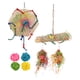 thumbnail image 1 of Juguetes Para Triturar Pájaros, Haning Bell, Juguetes Físicos Y Mentales Para Buscar Comida Para Pájaros, Hilos De Papel Coloridos, Seguros Para Periquitos, Cotorras, Cacatúas, 1 of 7