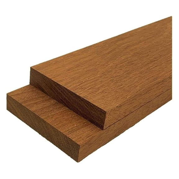 Merbau Lumber 3/4" x 4" (2 Pieces) (3/4" x 4" x 18")