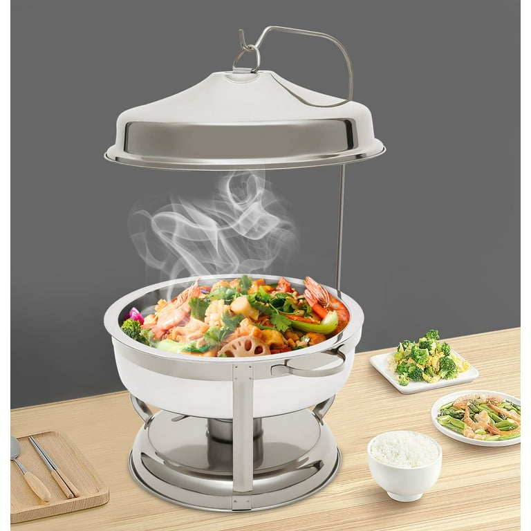 Commercial Electric Heating Chafing Dish New Design Stainless Steel Buffet Set Cheap Food Warmers Servers For Party Catering - Chafing Dish And Food Warmer Price