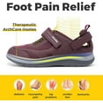 thumbnail image 5 of FitVille Women's Wide Mary Jane Shoes Diabetic Sandals Walking Shoes with Arch Support for Swollen Foot, 5 of 7