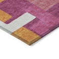 thumbnail image 4 of Addison Rugs Chantille Indoor/Outdoor Transitional Geometric Pink Washable Rectangle Rug, 8' x 10', 4 of 6
