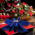 thumbnail image 2 of 36 Pieces Christmas Napkin Rings Set Metal Christmas Napkin Holder Napkin Ring Decor, 2 of 7