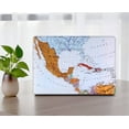 thumbnail image 5 of KSK KAISHEK Hard Shell Compatible with MacBook Air 13.6 Inch m2 with Retina Display Touch ID Type C + Black Keyboard Cover Model: A2681 m2 (World Map 32), 5 of 5