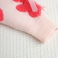 thumbnail image 5 of Lorytime Sweaters for Girls with Cute Print Kids Bear Bow Soft Pullover Crewneck Long Sleeve Tops Soild Knitwear 4 Years, 5 of 9