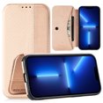 thumbnail image 1 of for iPhone 12 Wallet Case, iPhone 12 Phone Flip Case with Card Holder, Magnetic Closure, Kickstand, Ultra Slim PU Leather Folio Cover, Full Protection for Apple iPhone 12 6.1 inch,Khaki, 1 of 1