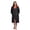 Black/Red, variant on Adoretex Unisex Waterproof Swim Parka, Quick-dry Warm Coat Water Sports Jacket for Adults & Kids-PK005-Navy/Yellow-AS