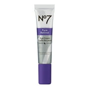 No7 Pure Retinol Eye Cream with Collagen Peptides & Shea Butter, Fragrance Free, 0.5 oz