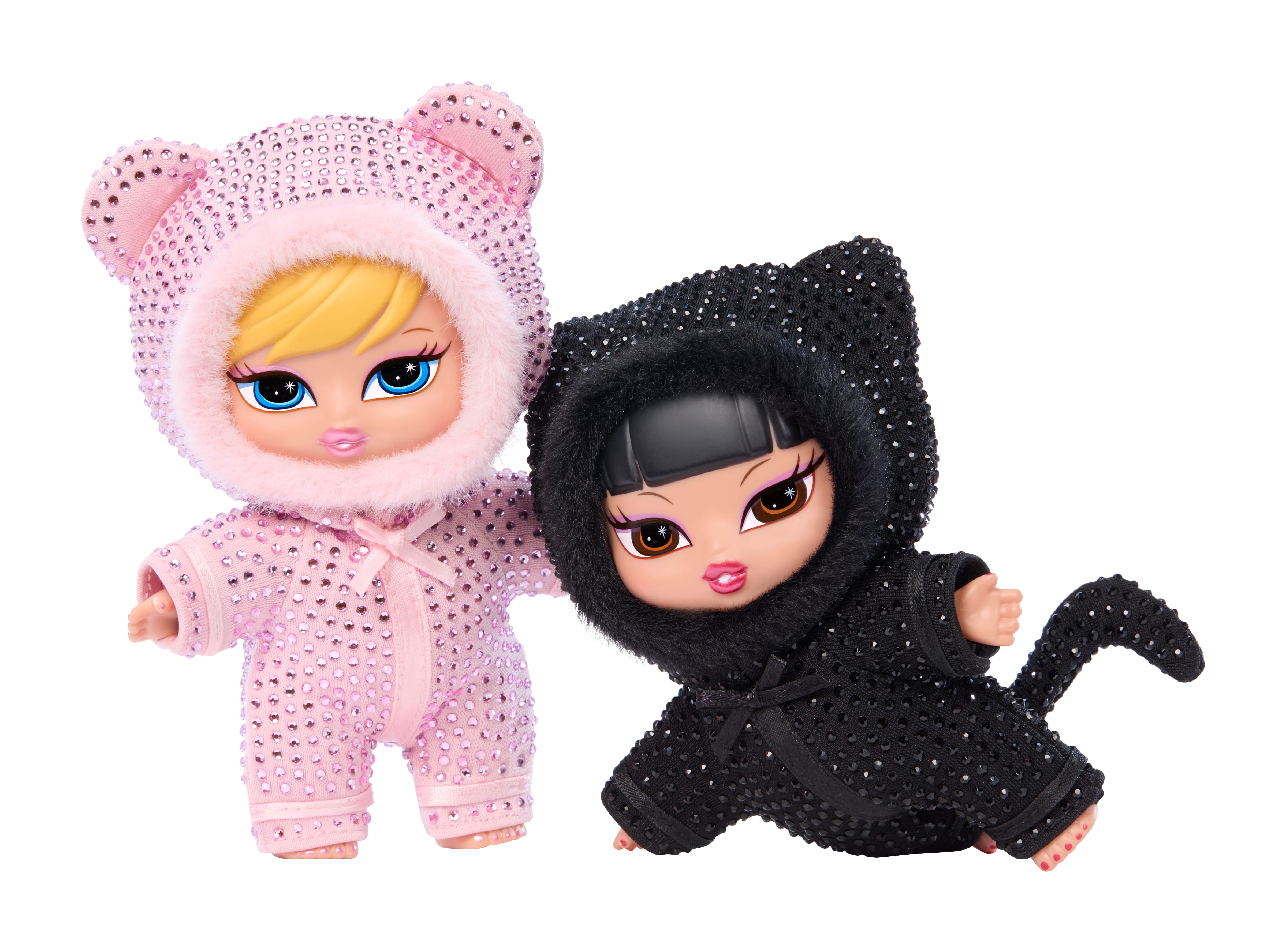 Bratz Bratziez Bling Seriez 25th Anniversary Plush Blind Box with Charm Clip and Accessory, Collectible Characters