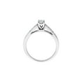 thumbnail image 2 of 1.00 Carat (Ctw H-I-J, I2-I3) Diamond Engagement Ring and Wedding Band Set in 10K White Gold for Women, 2 of 6