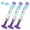 3pcs+3goggles, variant on Glowing Rainbow LED Water Blaster, Pull-Push Firework Water Blaster, Summer Fun that Pops Like Magic, Rainbow Water Gun for Pool Party Outdoor Summer Water Games