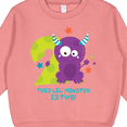 thumbnail image 3 of Inktastic Monster 2nd Birthday Toddler Sweatshirt, 3 of 4