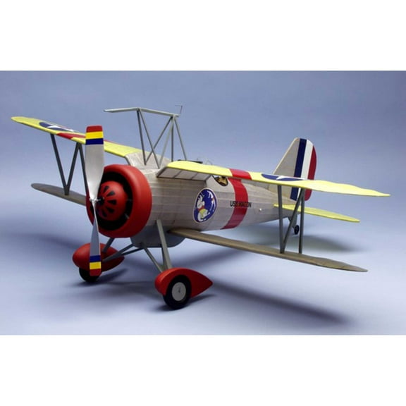 Dumas 319 30" Wingspan Curtiss F9C2 Sparrowhawk Rubber Pwd Aircraft Kit